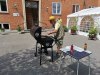Grill i gården